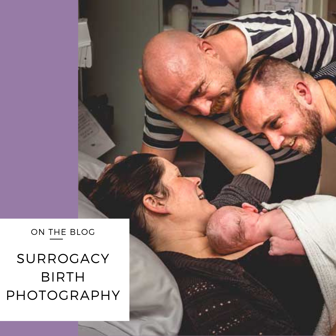 surrogacy birth photography