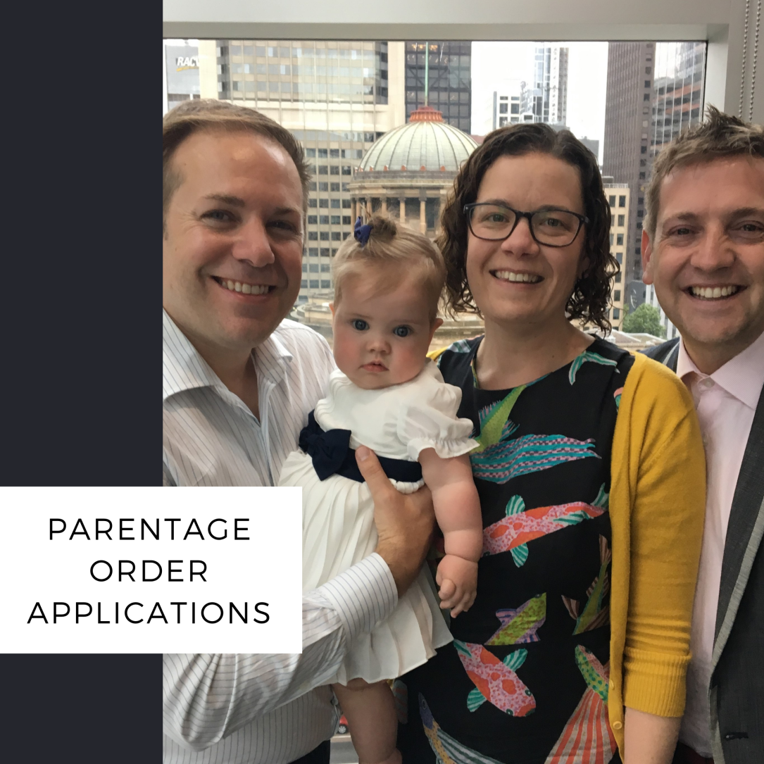 parentage order applications