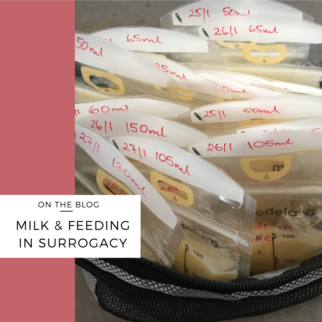 milk and feeding surrogacy