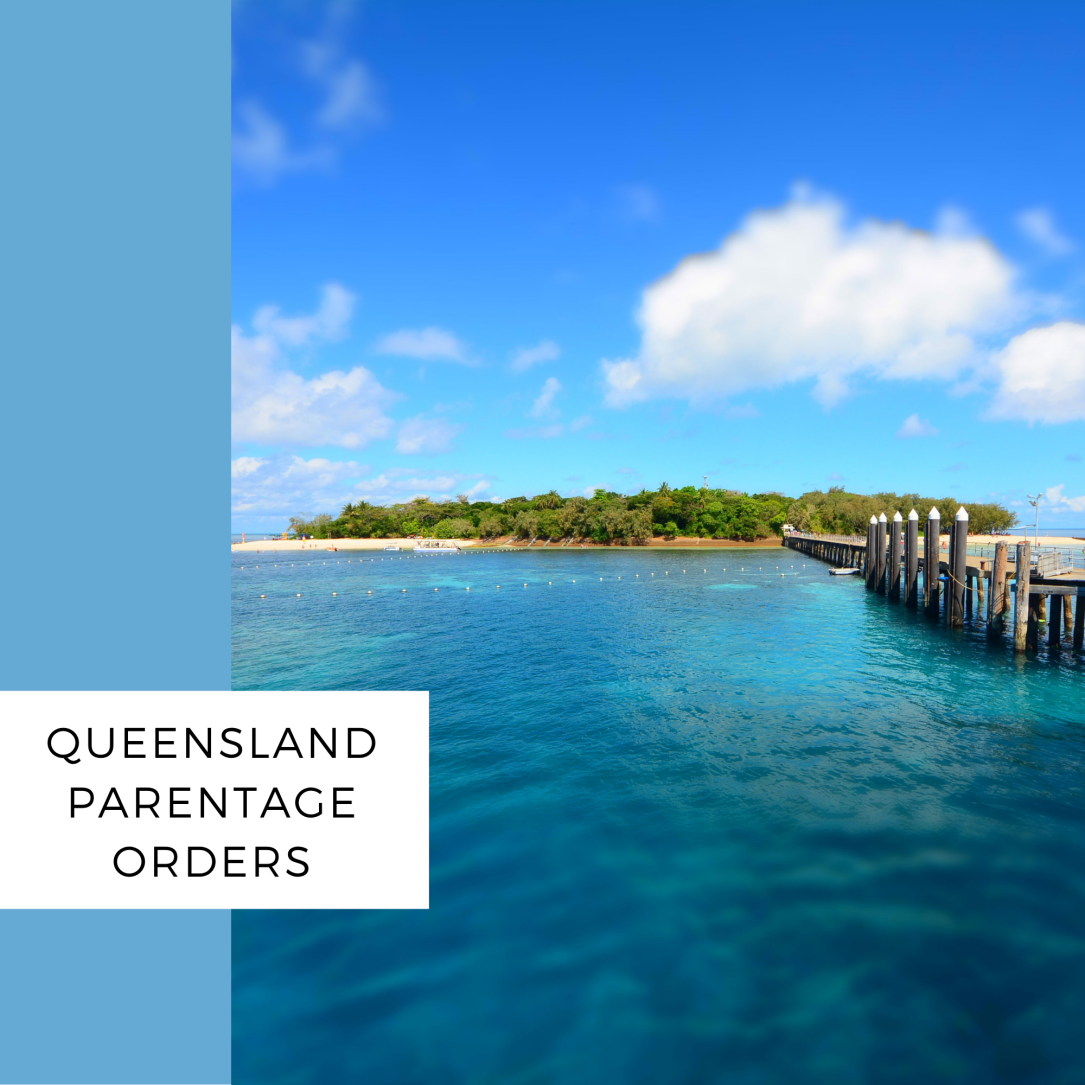 queensland parentage order