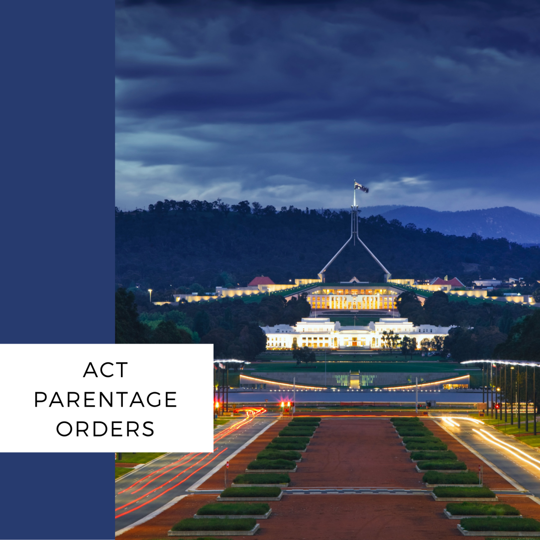 act parentage order
