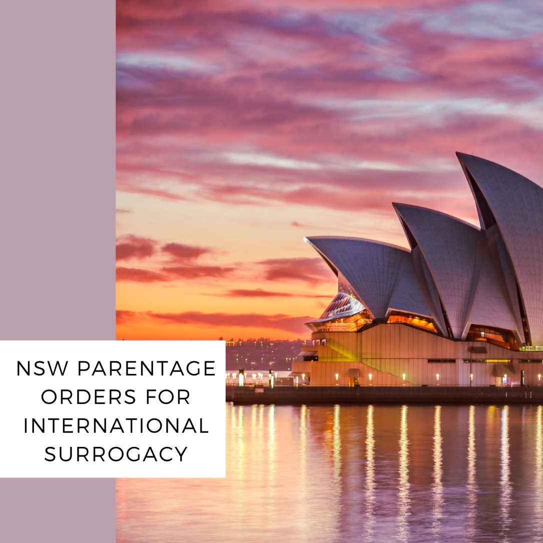 NSW parentage orders