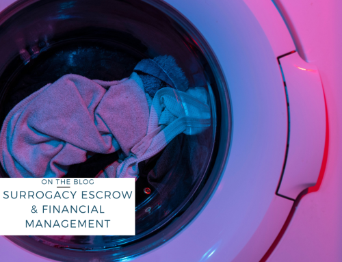 Surrogacy escrow and financial management