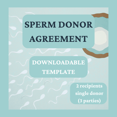 sperm donor agreement