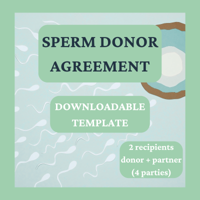 sperm donor agreement